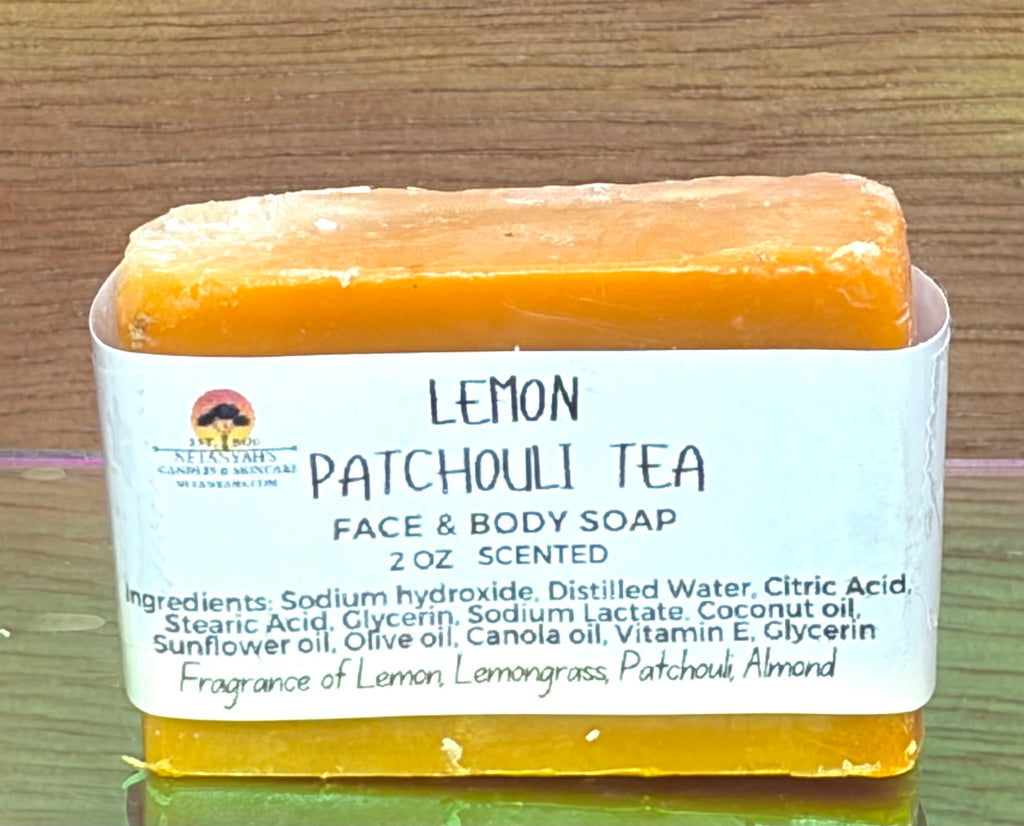 Mini Lemon Patchouli Soap Bar