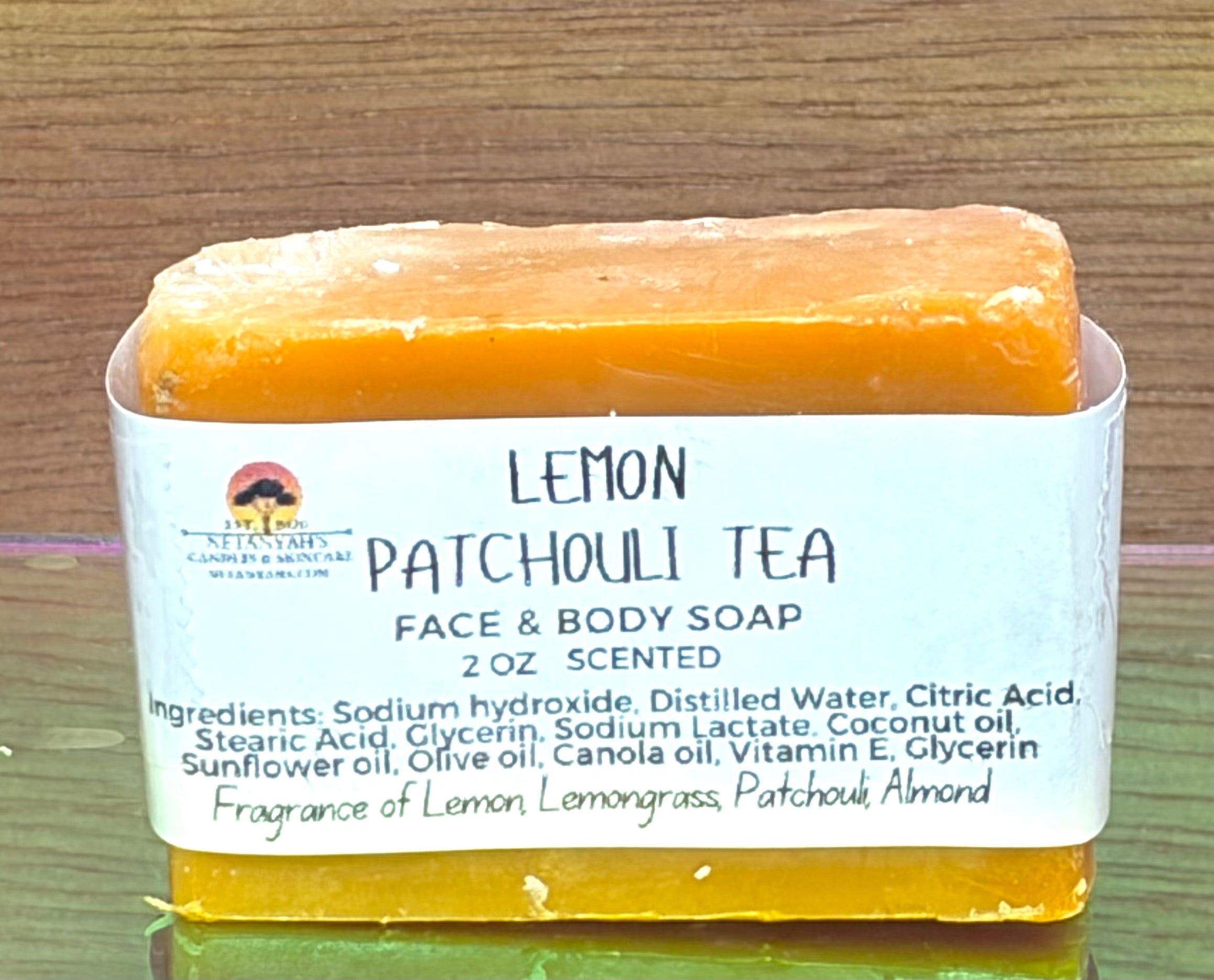 Mini Lemon Patchouli Soap Bar