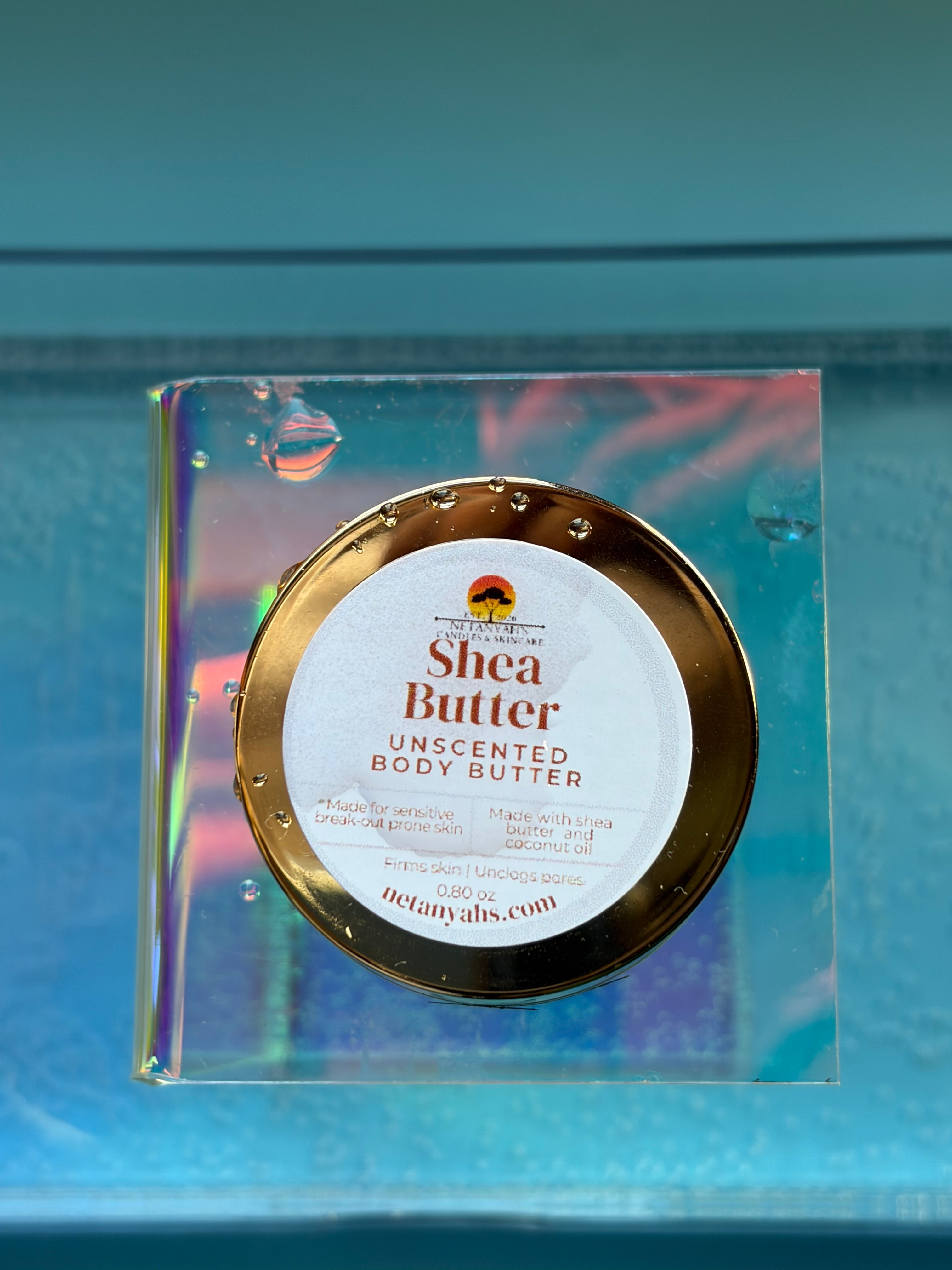 Skin Reset Mini Unscented Shea Body Butter