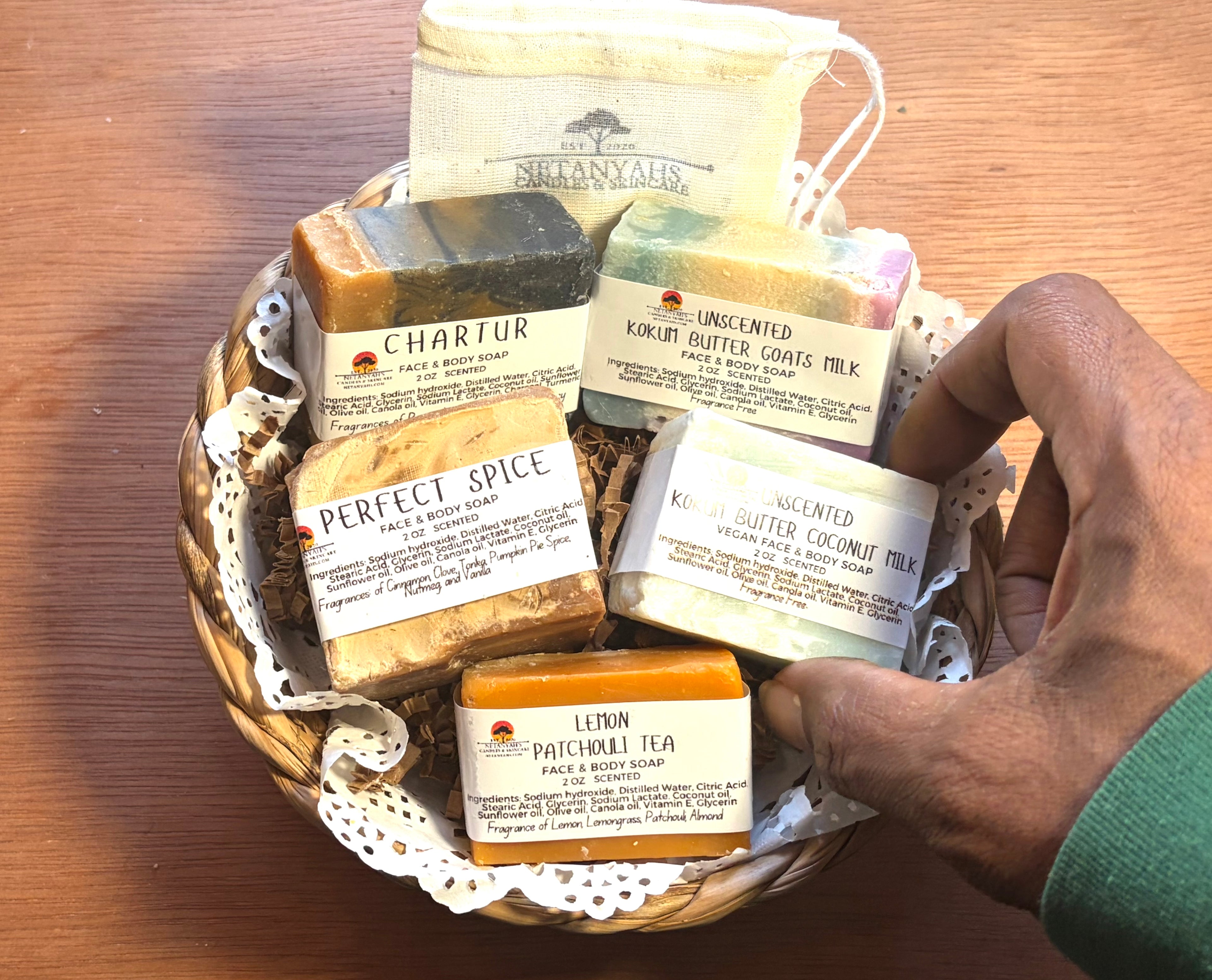 Mini Charcoal Turmeric Soap – Detox + Glow Bar