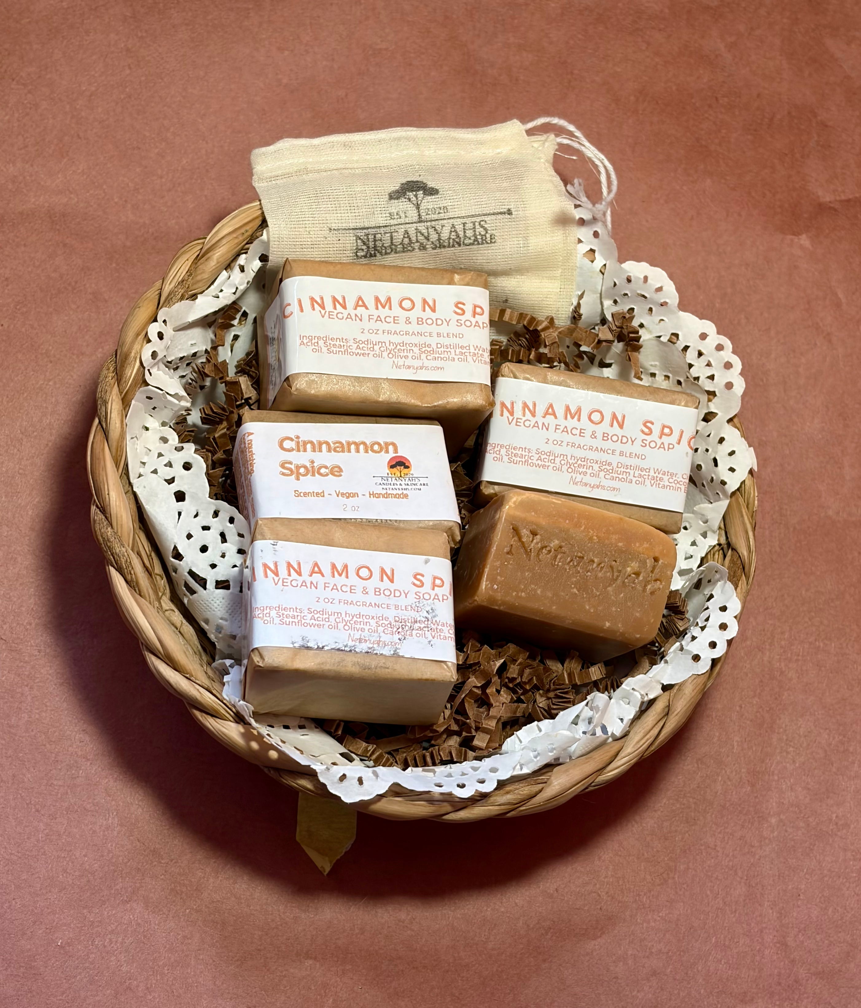 Cinnamon Spice Mini Soap Bar