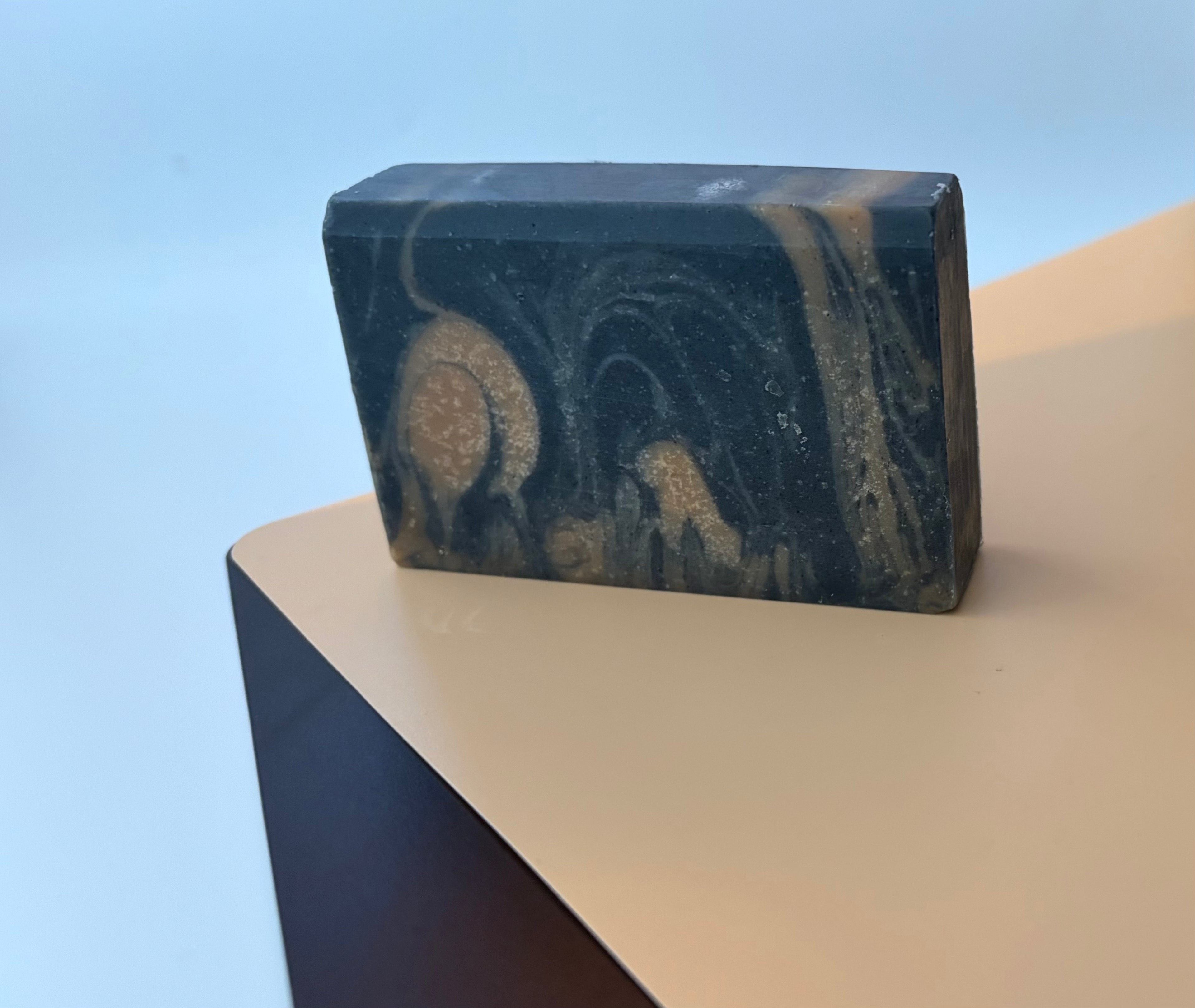 Mini Charcoal Turmeric Soap – Detox + Glow Bar