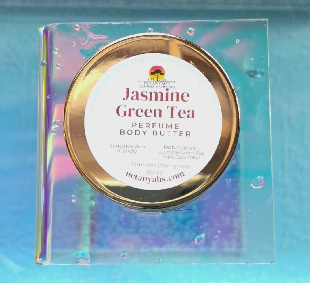 Mini Jasmine Green Tea Perfumed Body Butter Balm
