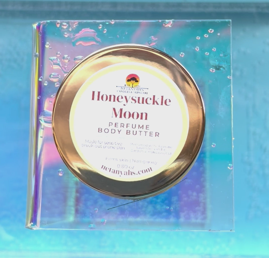 Mini Honeysuckle Moon Perfumed Body Butter Balm