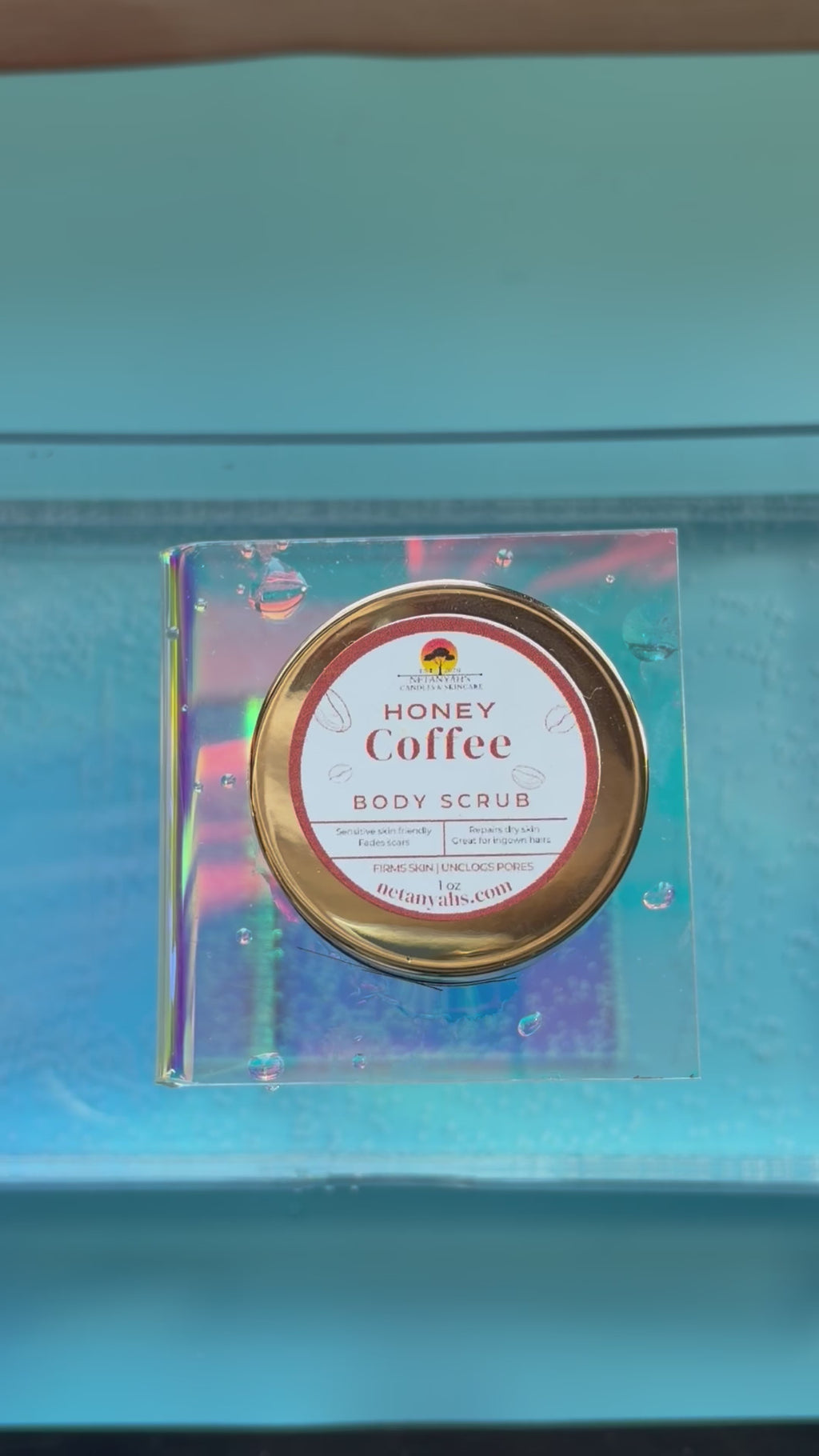 Mini Honey Coffee Body Scrub