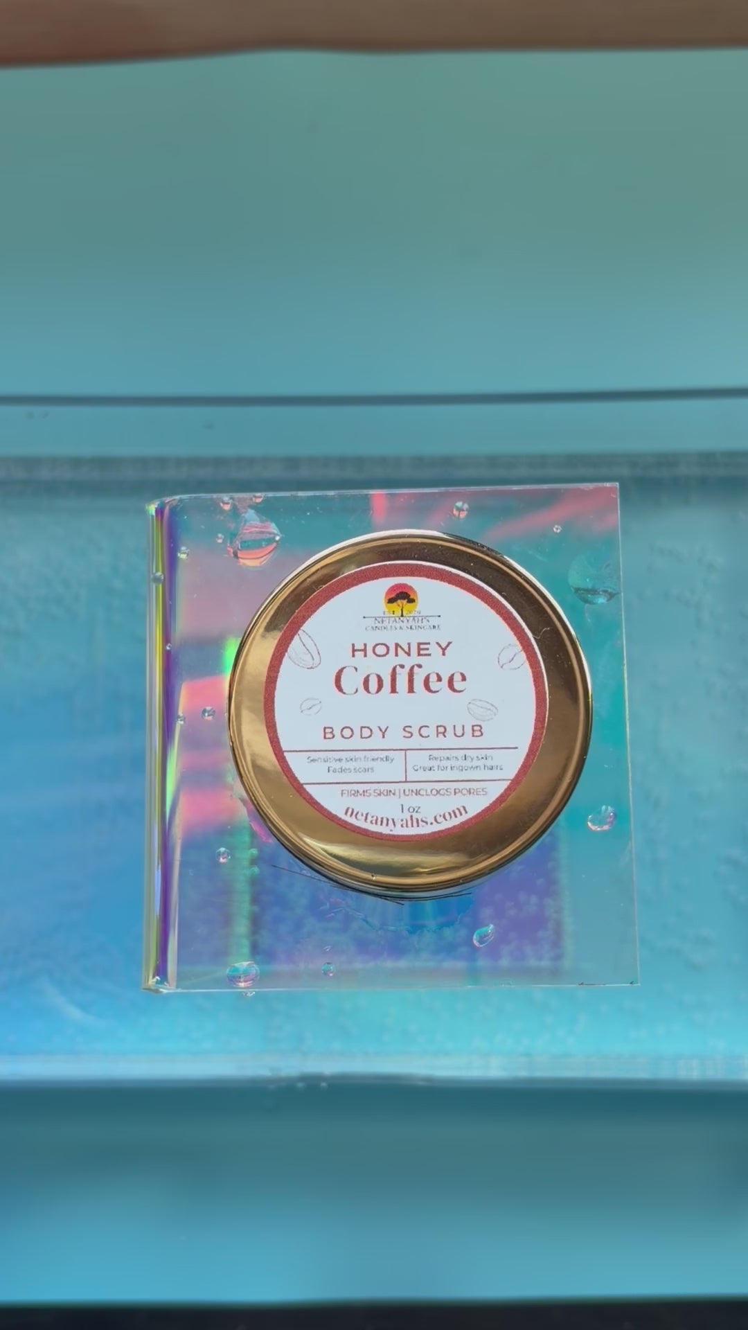 Mini Honey Coffee Body Scrub