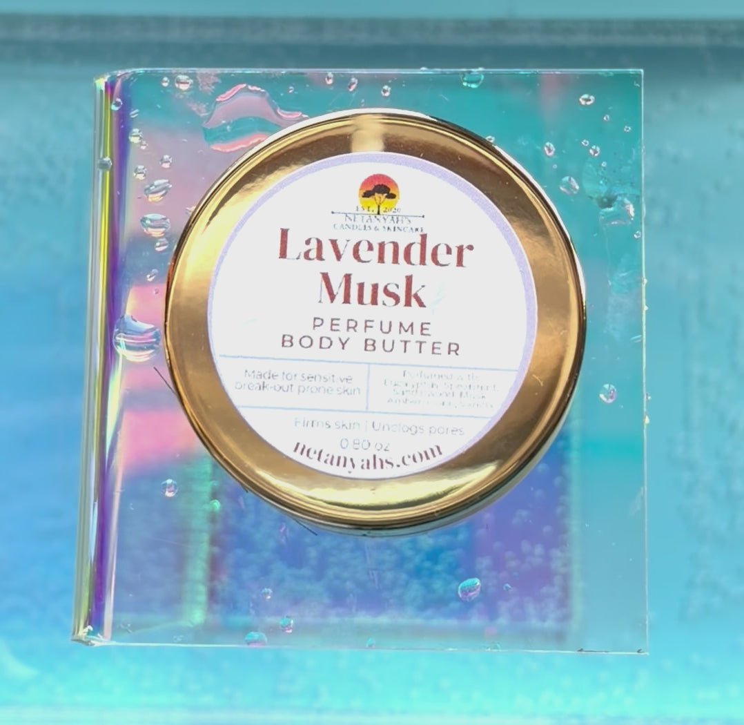 Mini Lavender Musk Perfumed Body Butter Balm