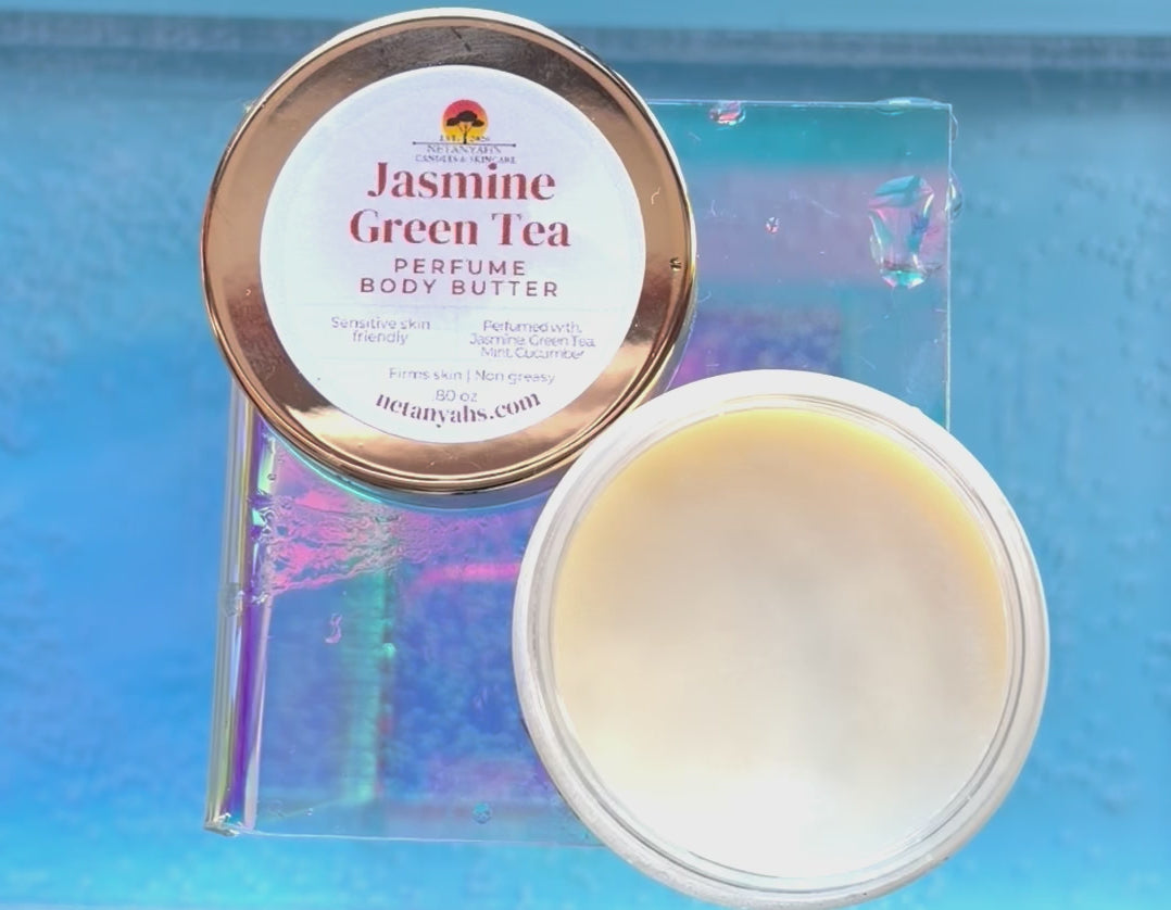 Mini Jasmine Green Tea Perfumed Body Butter Balm