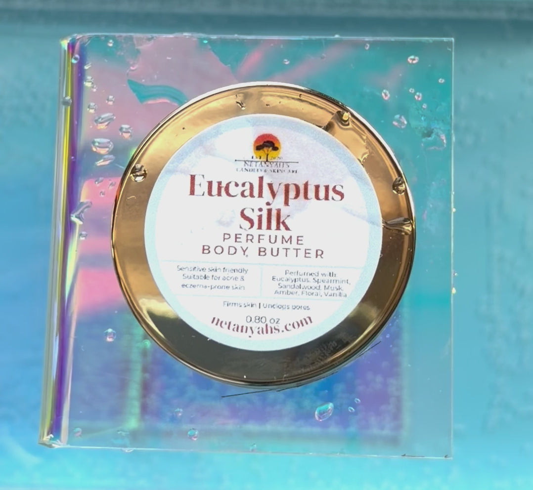 Mini Eucalyptus Silk Perfumed Body Butter Balm